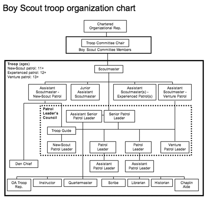 Bsa Org Chart